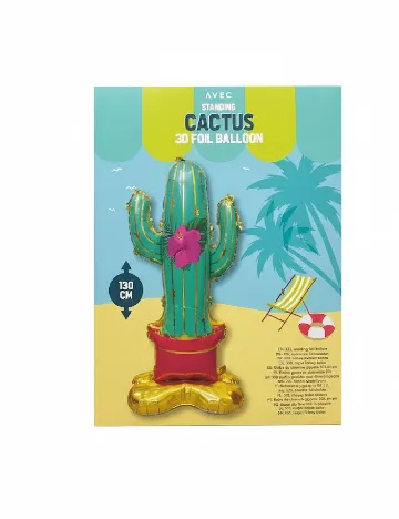 Balon XXL cu cactus AVEC, mix culori