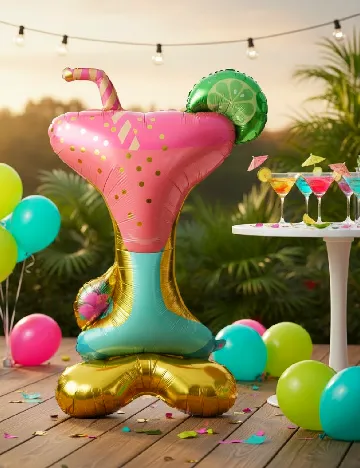Balon XXL Cocktail AVEC, mix culori