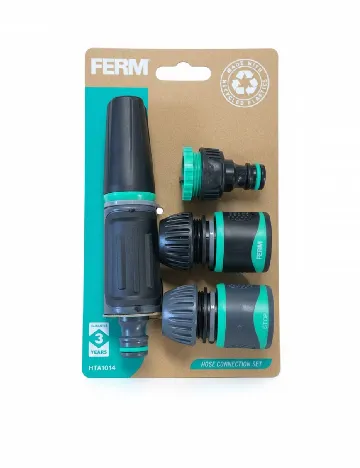 Set racord robinet FERM, negru Negru