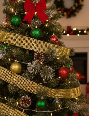 Accesoriu decorativ Hobby Flora, auriu Galben