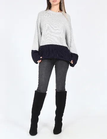 Pulover Oversize C&A, gri