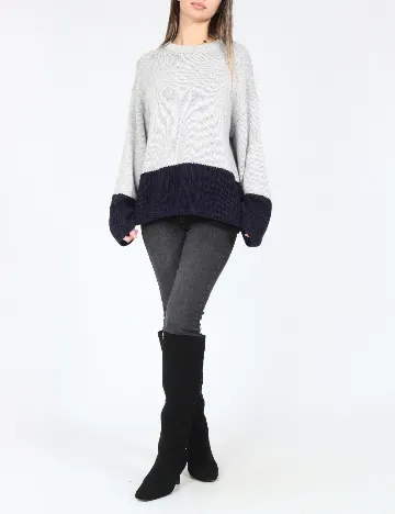 Pulover Oversize C&A, gri