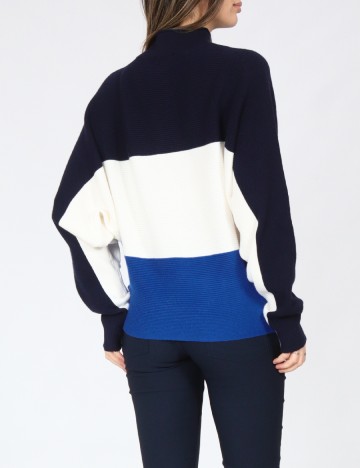 Bluza C&A, albastru/alb