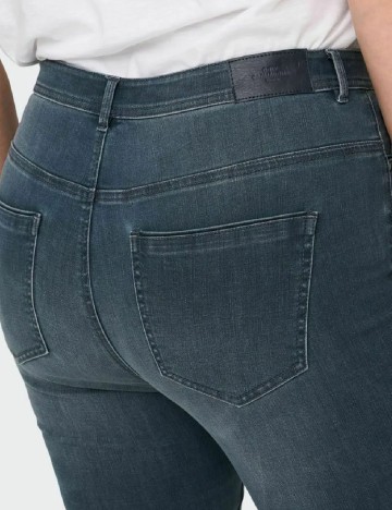 Blugi Only Carmakoma, albastru