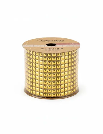 Accesoriu decorativ Hobby Flora, auriu Galben