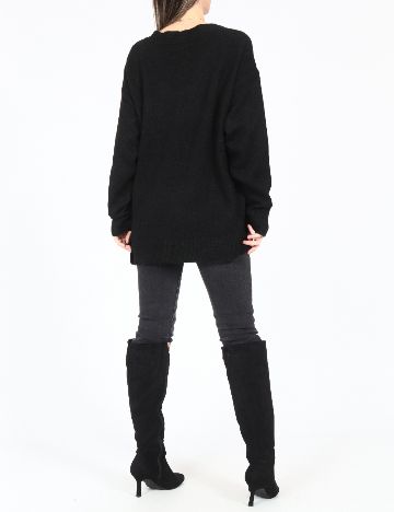 Pulover Oversize C&A, negru