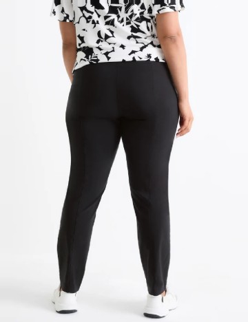Pantaloni C&A Plus Size, negru
