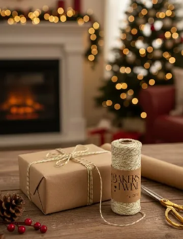 Accesoriu de Craciun Craft Sensations, alb Alb