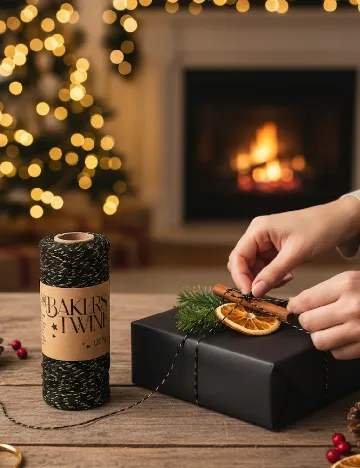 Sfoara pentru cadouri Craft Sensations, negru Negru