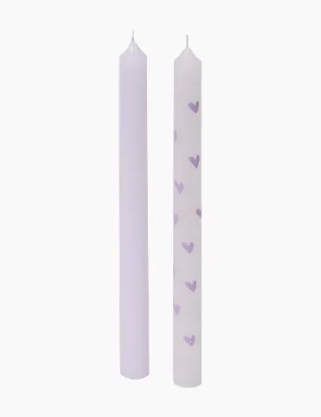 Set lumanari 2 bucati AVEC, mov