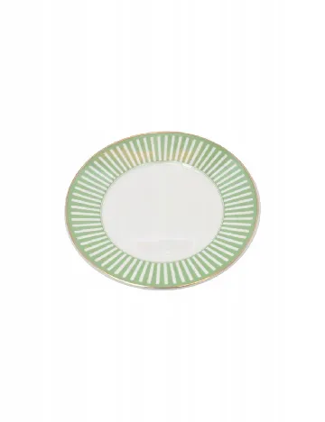 Set farfurii desert 6 bucati Harmony, verde