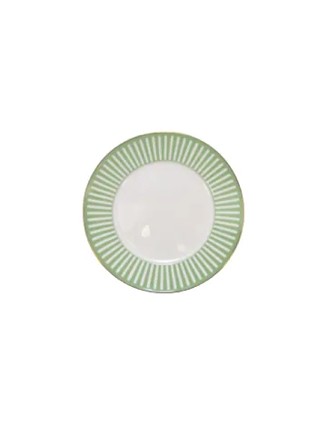 Set farfurii desert 6 bucati Harmony, verde