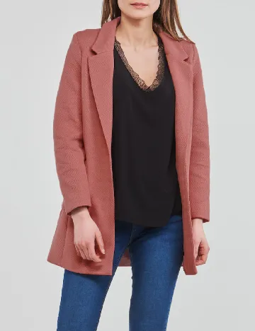 Blazer Only, roz pudra Roz
