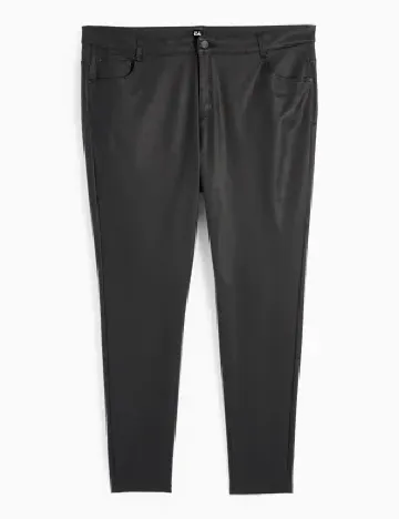 Pantaloni C&A Plus Size, negru Negru