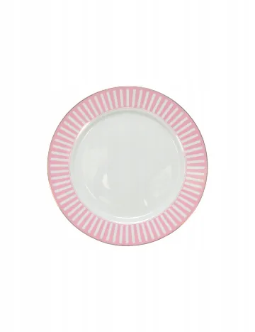 Set farfurii 6 bucati Harmony, roz Roz