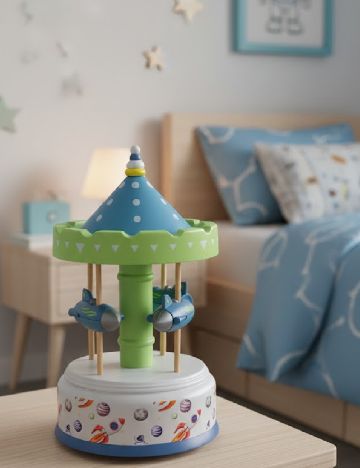 Cutie muzicala Home Accents, mix culori