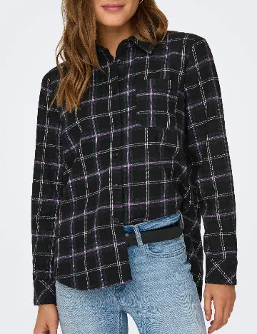 Camasa Only, negru Negru