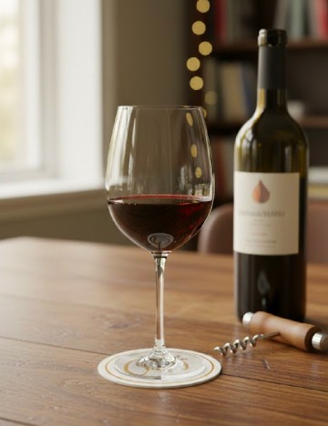 Set suporuri pahare reversibile, 50 buc, alb