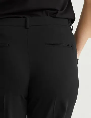 Pantaloni C&A Plus Size, negru Negru