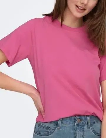 Tricou Jacqueline de Yong, roz Roz