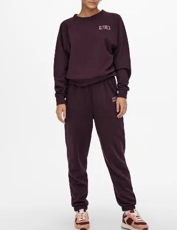 Bluza Only, pruna Mov