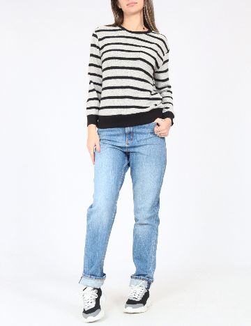 Bluza Zara, gri/negru