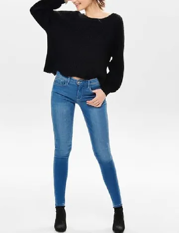 Pulover Only Carmakoma, negru