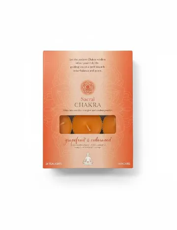 Set lumanari parfumate ACTION, portocaliu