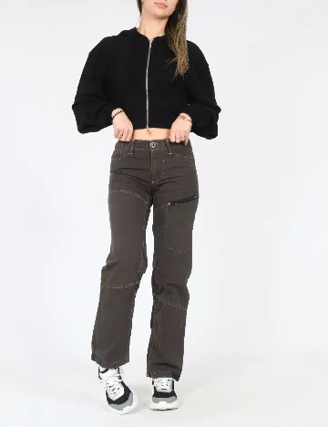 Pantaloni Zara, verde Verde