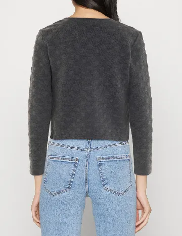 Cardigan Jacqueline de Yong, gri Gri