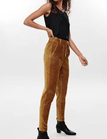 Pantaloni Only, maro Maro