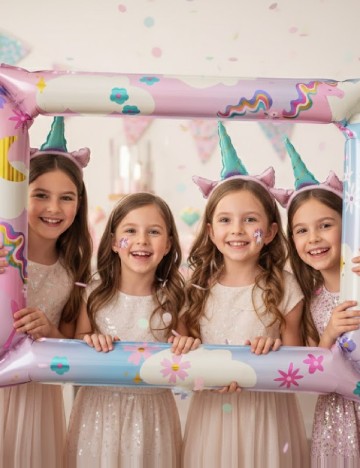 Kit foto baloane AVEC, mix culori