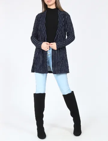 Blazer Jacqueline de Yong, bleumarin