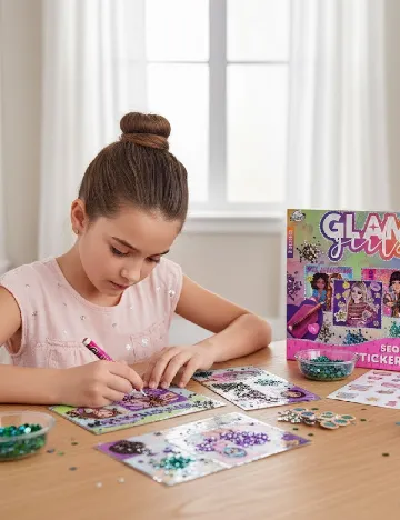 Kit creatie tablouri cu paiete Craft Universe, mix culori Mix culori