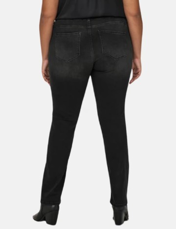 Blugi Only Carmakoma, negru