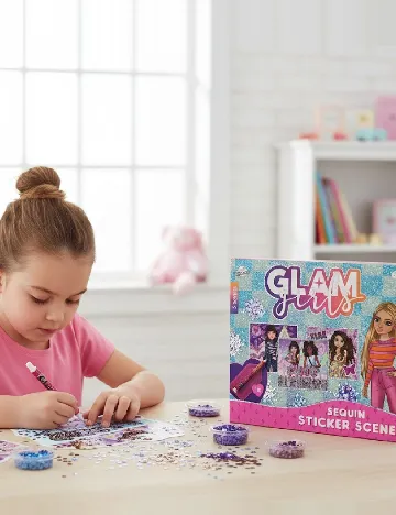 Kit creatie tablouri cu paiete Craft Universe, mix culori Mix culori