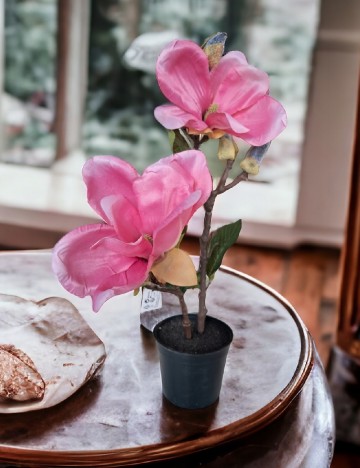 Floare artificiala, roz