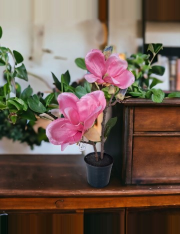 Floare artificiala, roz