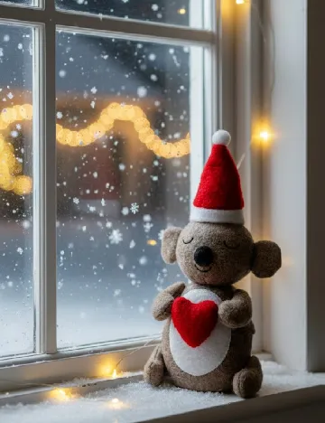 Accesoriu de Craciun Home Accents, maro inchis Maro