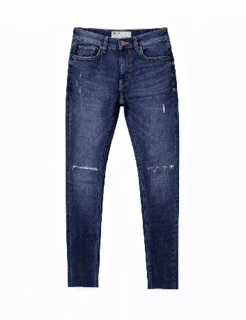 Blugi Bershka, albastru