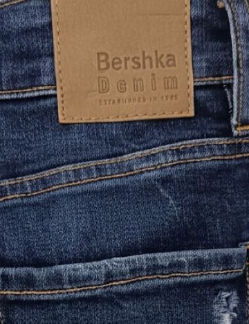 Blugi Bershka, albastru