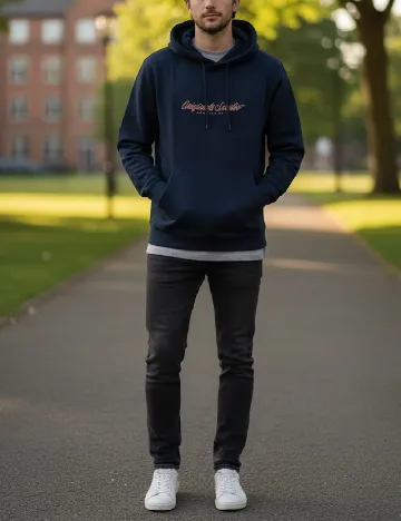 Hanorac Jack&Jones, bleumarin