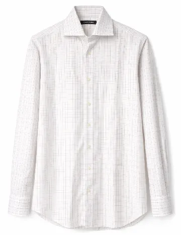 Camasa Zara, ecru/rosu