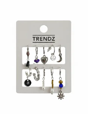 Set Cercei Trendz, argintiu