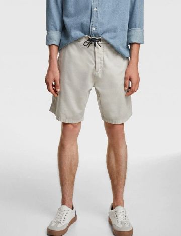 Pantaloni scurti Zara, bej