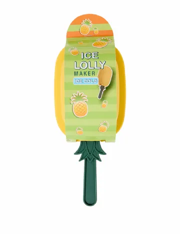 Forma din silicon pentru inghetata, galben Galben
