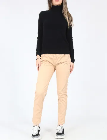 Pantaloni Zara, maro