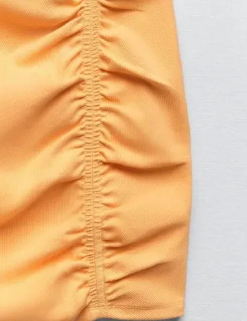 Fusta Zara, portocaliu