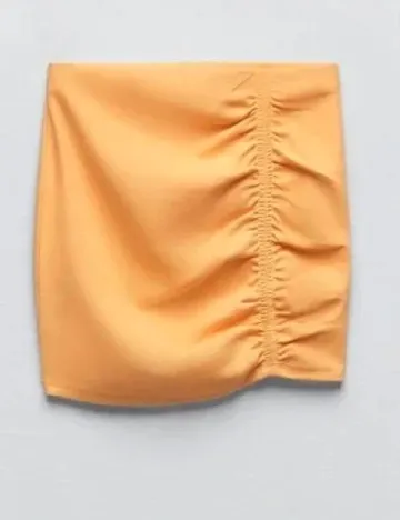 Fusta Zara, portocaliu