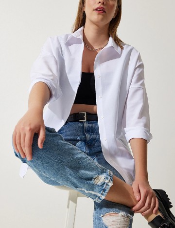 Camasa Happiness Istanbul, alb